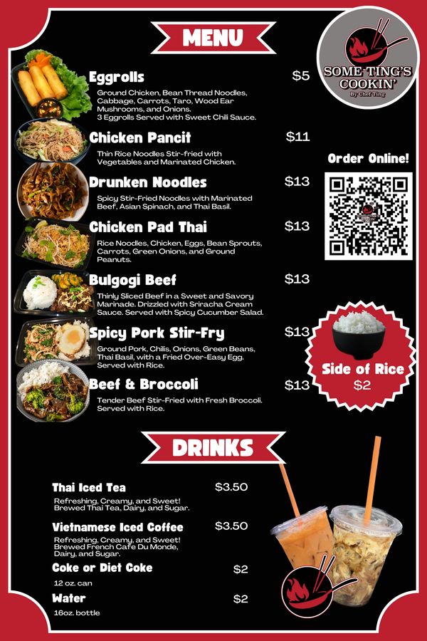 Some Ting's Cookin' Food Truck Hope Mills, North Carolina